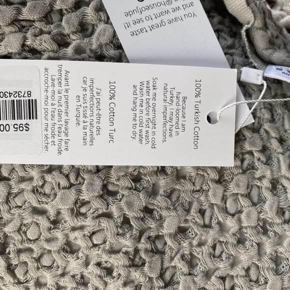 ❌SOLD House of Jude Waffle Knit Throw - Picture 4 of 5